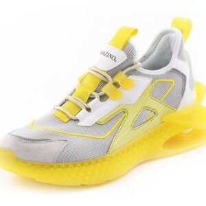 Mazino - Men's Yellow and Gray Sneakers